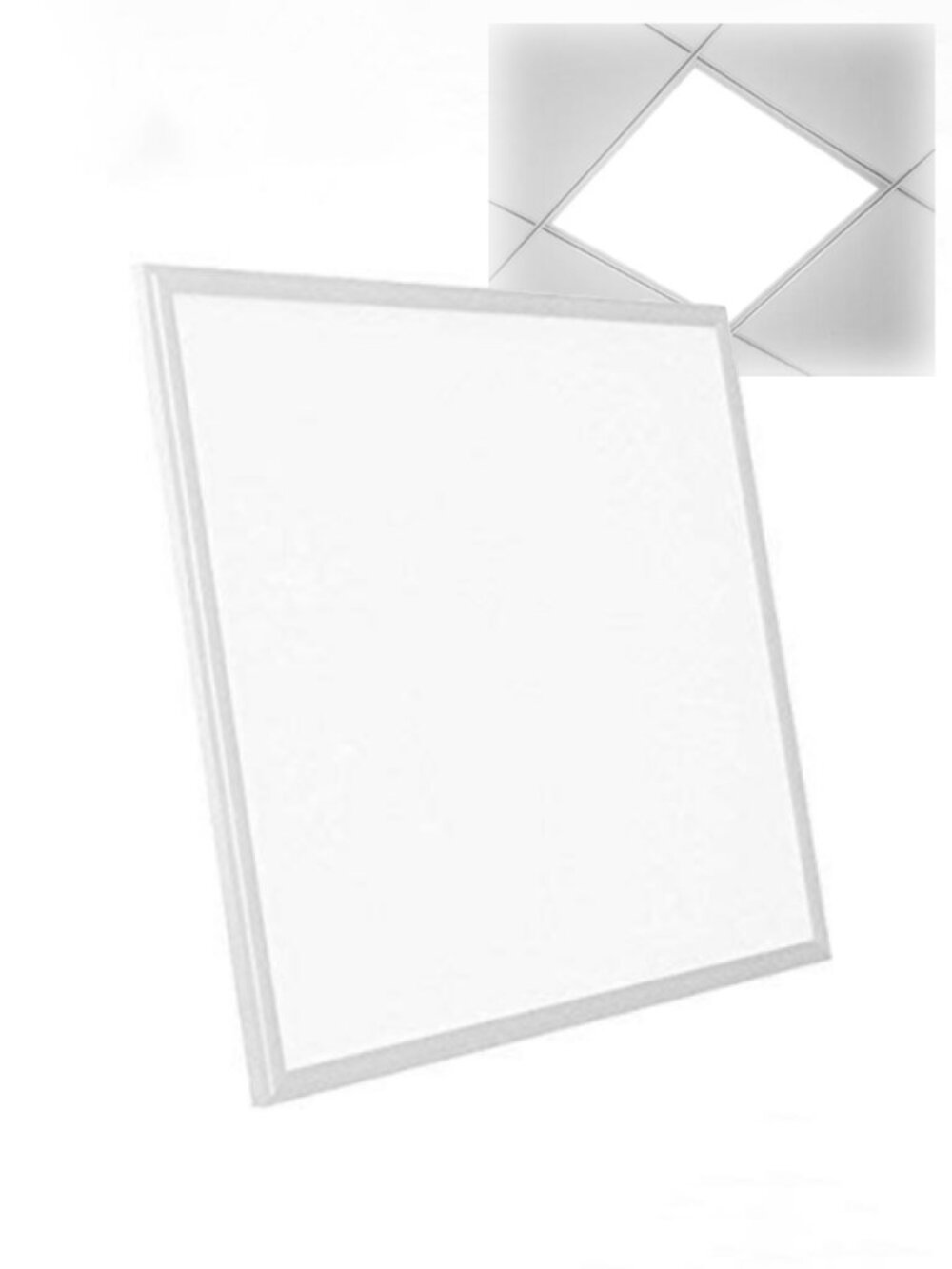 Brand New 2ft LED Large Square Panel Light 40W Warm White